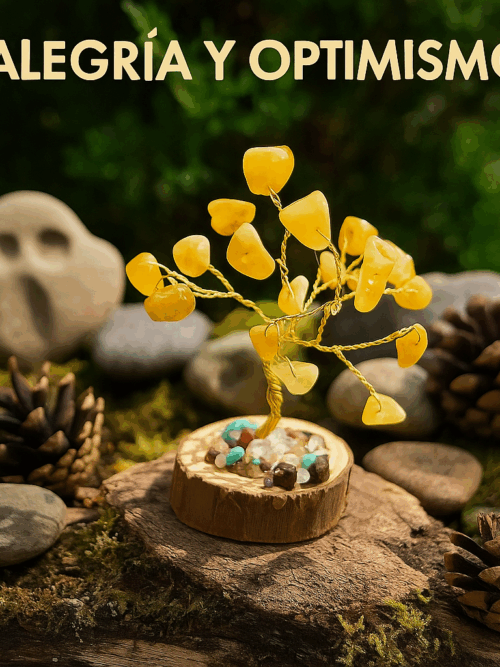 Mini Arbol de Aventurina Amarilla