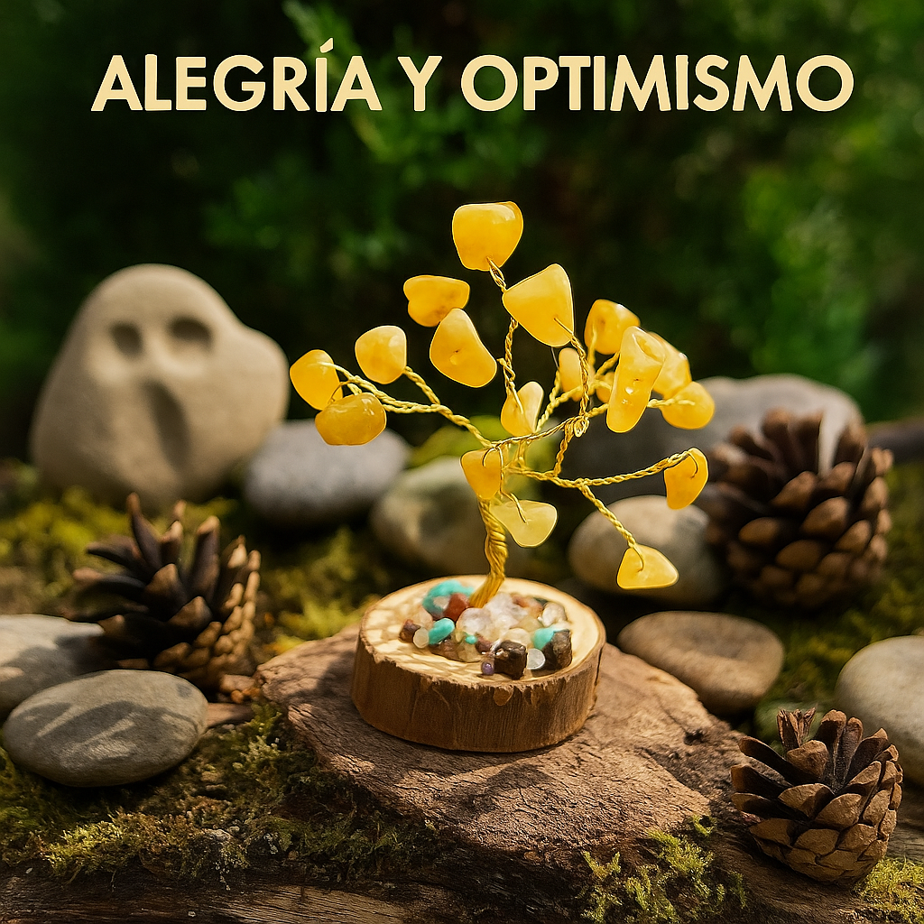 Mini Arbol de Aventurina Amarilla
