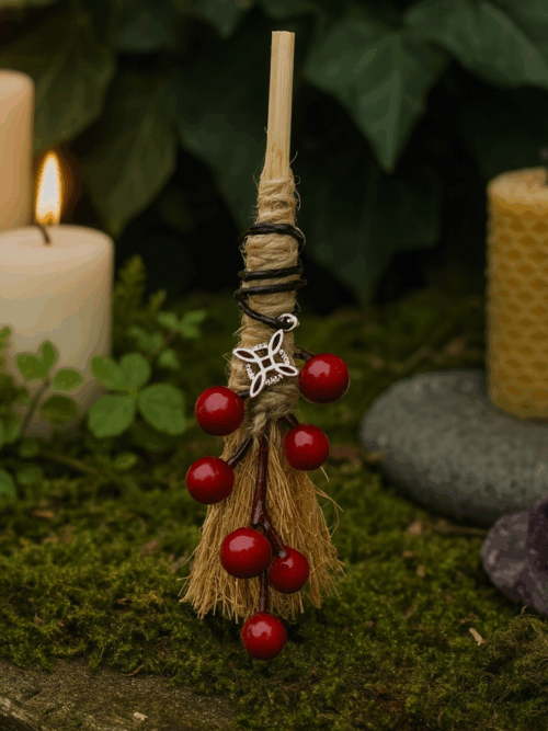 Mini Escoba de Bruja Edición Especial Yule
