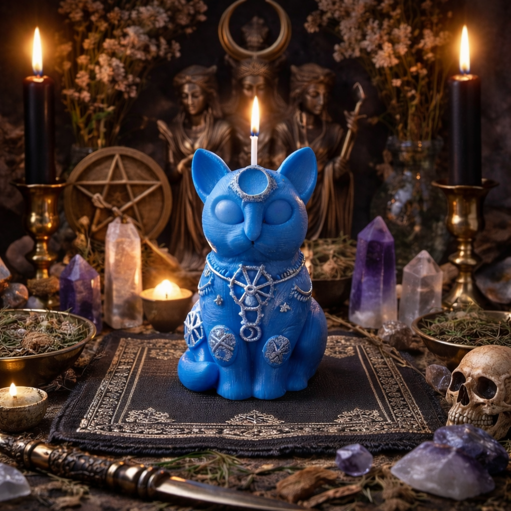 🕯️ Vela de la Guardiana del Umbral 🕯️