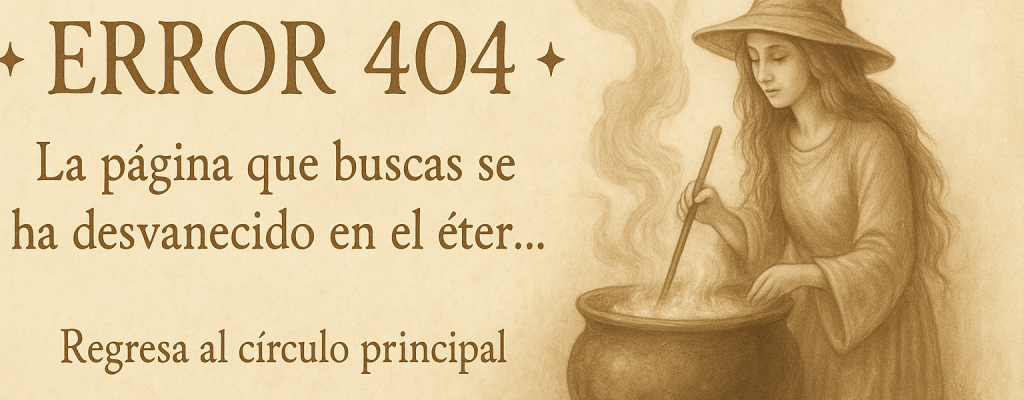 Error 404 con texto
